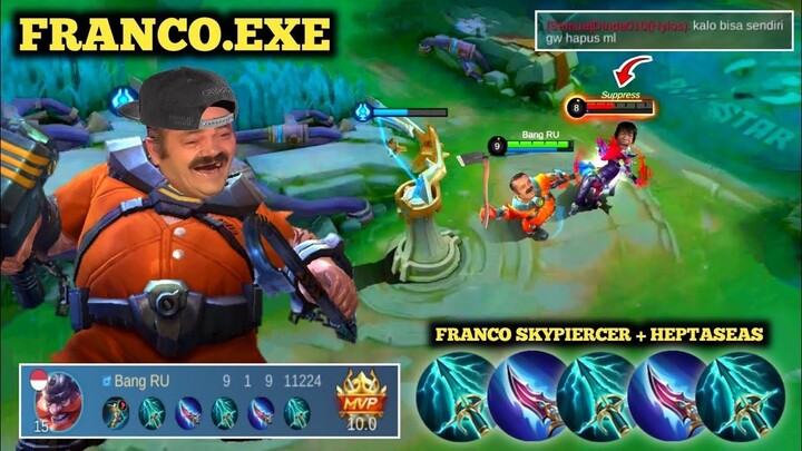 FRANCO.EXE || FRANCO LAGI-LAGI BIKIN ULAH DENGAN ITEM SKYPIERCER DAN HEPTASEAS BIKIN HYLOS EMOSI