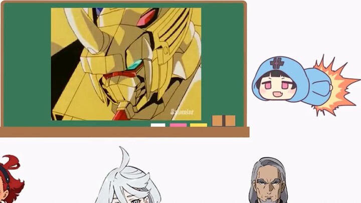 Miorina's father's view of Gundam 18