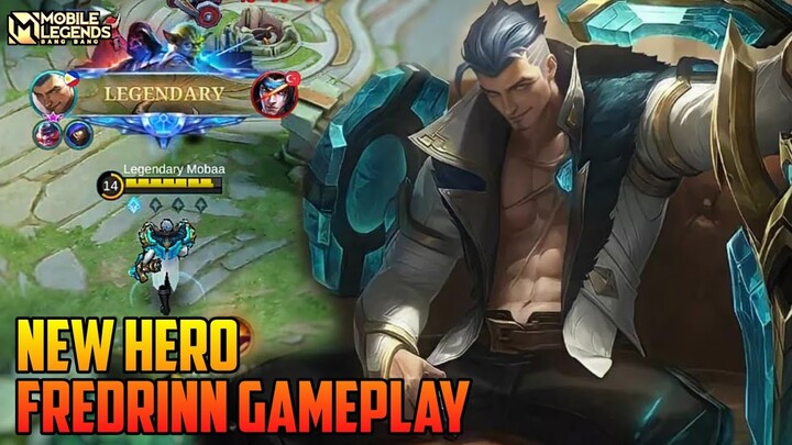 New Hero Fredrinn Gameplay - Mobile Legends Bang Bang