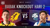 [ID] MSC Knockout Stage Day 2 | ONIC VS EVOS LEGENDS | Game 1