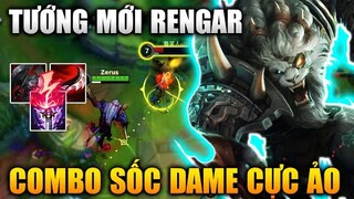 [LMHT Tốc Chiến] Tướng Mới Rengar Combo Sốc Dame Cực Ảo Trong Liên Minh Tốc Chiến