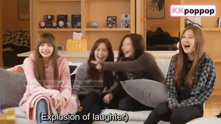 When Blackpink Jisoo can't stop laughing 😂