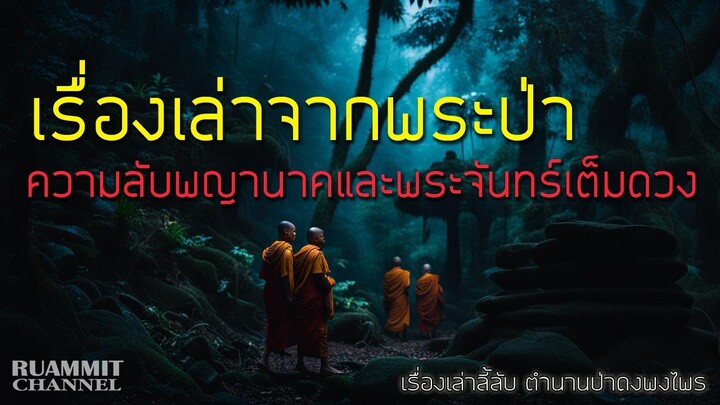 เรื่องเล่าจากพระป่า ความลับพญานาคและพระจันทร์เต็มดวง