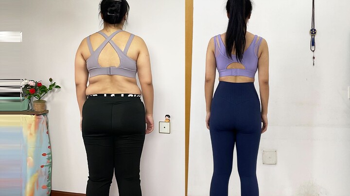 خسرت 33 كيلوغرامًا! تسجيل تغيُّرات فقدان الوزن لشخصٍ لديه وزن كبير خلال 66 ثانية، يستحق المشاهدة دائ