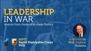 NRDCITA e-lecture: ‘Leadership in War’ by Prof. Andrew Roberts