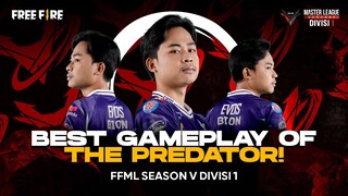 Gameplay Terbaik Evos Bion Sang Predator | FFML Season V Divisi 1