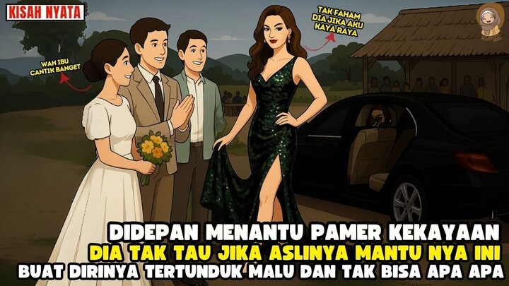 PAMER KEKAYAAN DIDEPAN MANTU TAK TAU ASLINYA MANTU BUAT DIRINYA TERTUNDUK MALU I