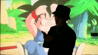 The sound card is broken, sing a Dragon Ball theme song