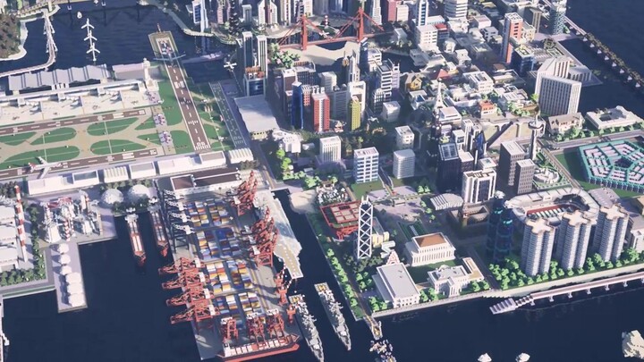 【Minecraft 4K】Eight years, three cities.