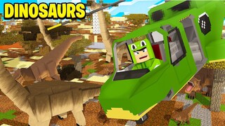 OUR BRAND NEW HELICOPTER! Dinosaurs #9