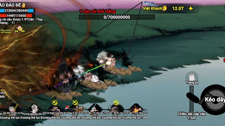 Combo mạnh nhất Câu cá