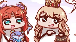 [Bốn màn hình] Đoán xem ai đã nhận được thẻ căn cước của vị cứu tinh Shimulanka và vua rồng lửa?