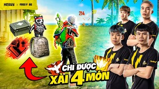 Thử thách chơi rank lấy Booyah với những yếu tố nhân phẩm | HEAVY Free Fire