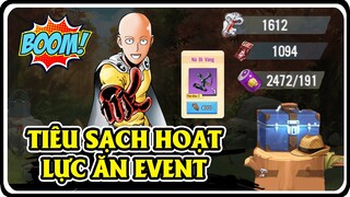 Tiêu Sạch Hoạt Lực Ăn Event Và Cần 7k5 Hoạt Lực Mới Đủ - ONE PUNCH MAN THE STRONGEST | Dat PH