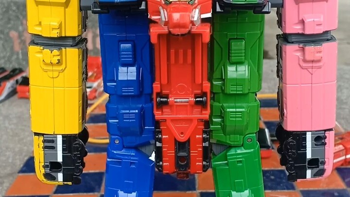 Robot tàu hỏa Samurai Toqoh Shinkenger #sentairobo #supersentaiseries #bandainamco