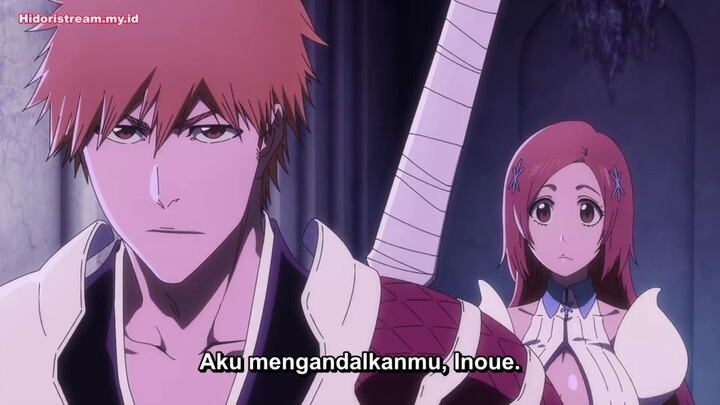 Eps_2 pertempuran puncak ichigo dkk melawan yhwach yang sudah menyerap raja roh