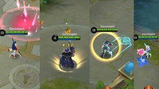 GAMEPLAY OF UPCOMING SKINS - ROGER,CHOU,NANA,MIYA