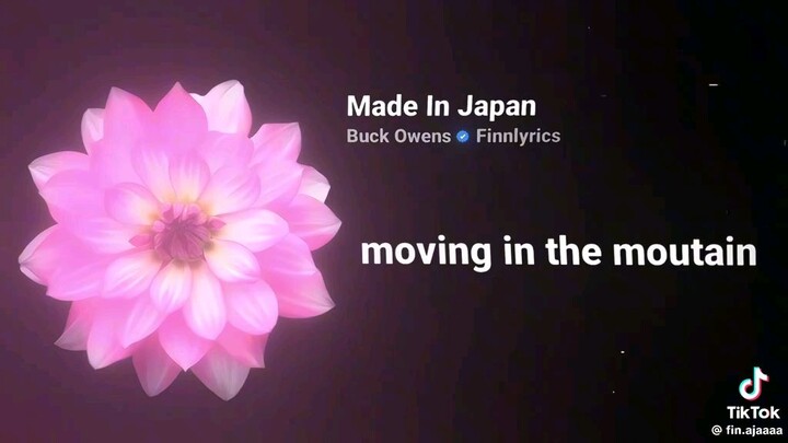 made in Japan short lyrics