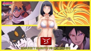 Te Resumo la Batalla de Sasuke y Naruto vs Momoshiki Otsutsuki | Boruto Capítulos 62-65
