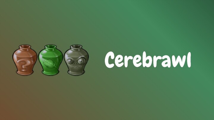 Plants Vs Zombies Cerebrawl Mini Mashup!