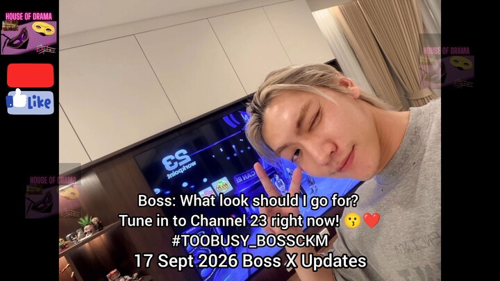 [Eng Sub] 17 Sept 2026 BOSSCKM TOO BUSY 100K | BossNoeul Updates #บอสโนอึล #bossnoeul #BoNoH