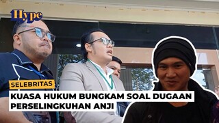 Kuasa Hukum Bungkam saat Ditanya Dugaan Perselingkuhan Anji dan Juliette Angela