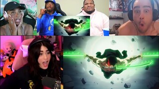 KING OF HELL!! One piece Episode 1062 Reaction Mashup! Zoro Vs King full fight!