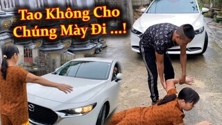 Bá Ký Nằm Ra Đường Chặn Xe Nhất Quyết Không Cho Anh Hải Đón Chị Sen Về Ngoại
