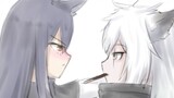 [Arknights] Two Wolf Small Theater, the German dog has no pocky to eat, so we can only grab the dog 