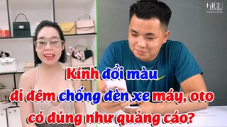 REVIEW "Kính đổi màu đi đêm chống đèn xe máy, oto" và [CÁI KẾT...]