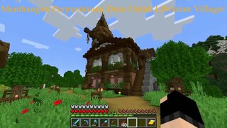 Membangun Perpustakaan Desa Untuk Librarian Villager - Minecraft 1.18 Survival Indonesia #1