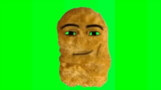 Green Screen 4k Video of (Chicken Nugget Meme Dancing" Gegagedigedagedago")