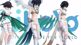 [Genshin Impact × Honkai Impact Gakuen MMD] Trang phục thần thánh Wendy và Chuyên gia của Wendy