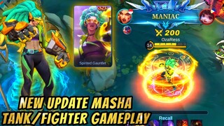 New Masha Buff New Skin Season 23 Gameplay - Mobile Legends Bang Bang