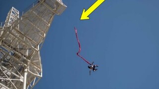 Nhảy bungee hay đá vào xe trượt tuyết? Tổng hợp những tai nạn khi nhảy bungee.