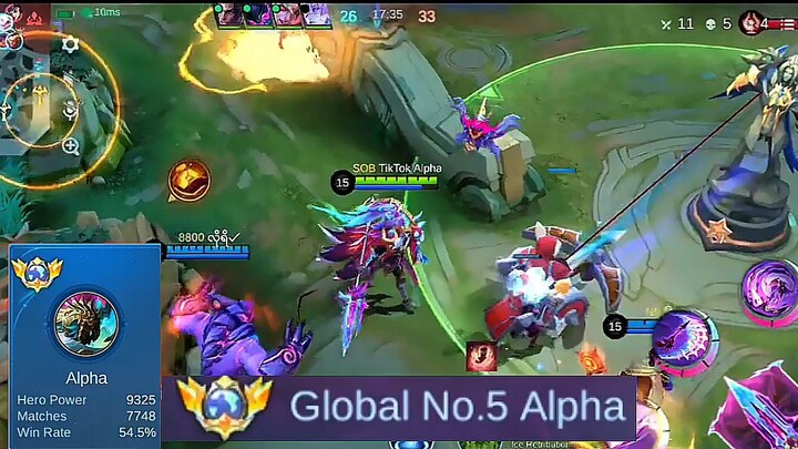 top Global Alpha 💀🔥 Gameplay