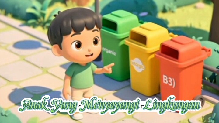 Seorang Anak Yang Menyayangi Lingkungan