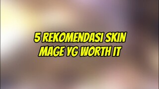 Rekomendasi 5 skin mage yg worth it banget kalian beli pake DM kuning.#skinmage #diamondkuning #mlbb