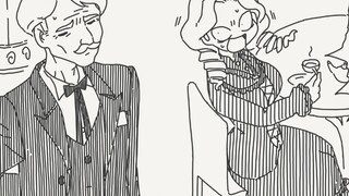 As a butler who has been doing his duty all his life, he is about to retire... The young lady's good
