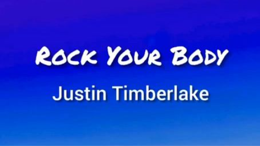 Justin Timberlake - Rock Your Body (Lyrics) (sped up)