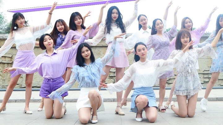 [บริษัท Green Garden Dance] สมาชิก 12 คนของการเต้นคัฟเวอร์ที่สวยงามของ IZ*ONE-violeta