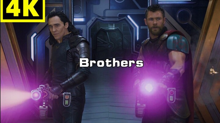 【4K/ธอร์】สองพี่น้องธอร์กับโลคิกวนมากเลยนะ