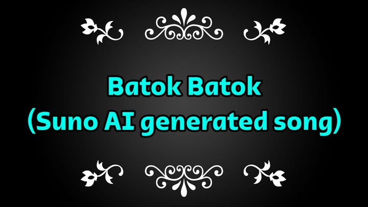 Suno AI | Batok Batok