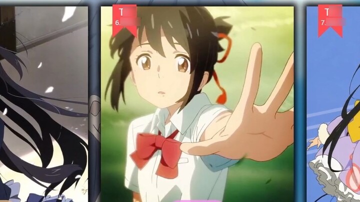 [July] Top 50 most popular black-haired characters! (Re-watch list)