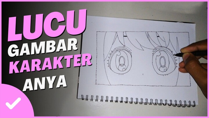 GAMBAR ANIME LUCU | MATA KARAKTER ANYA