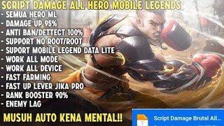 Script Damage Mobile Legends + Attack Speed No Password Patch Terbaru | Mobile Legends