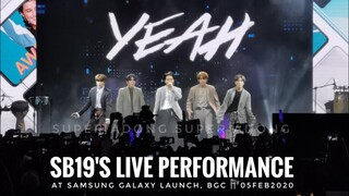 SB19's TILALUHA Live Performance @ Samsung Event, BGC || 05Feb2020