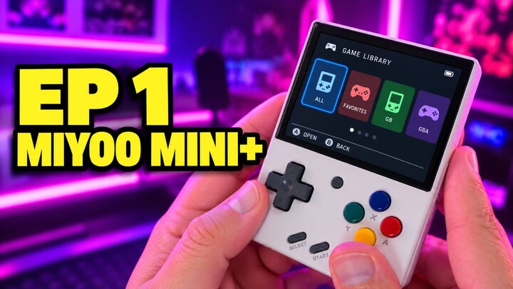 EP 1 - SUPER MARIO WORLD ON MIYOO MINI+