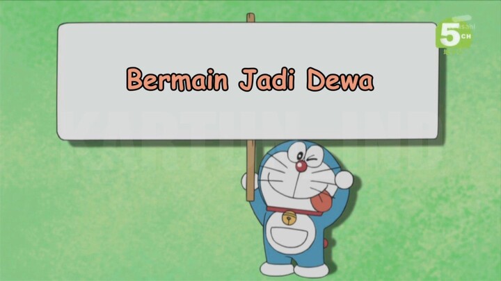 Doraemon Bahasa Indonesia(HD) - Bermain Jadi Dewa.
