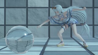 [ArknightsMMD/Cycles Rendering] Skadi and the Bubble Ball (วิดีโอการต่อสู้ที่เป็นความลับใต้น้ำ)